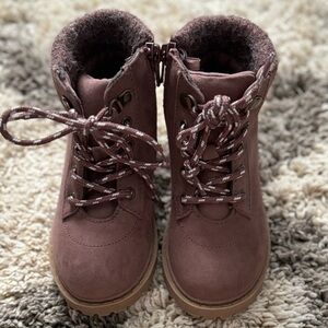 Mauve Boots